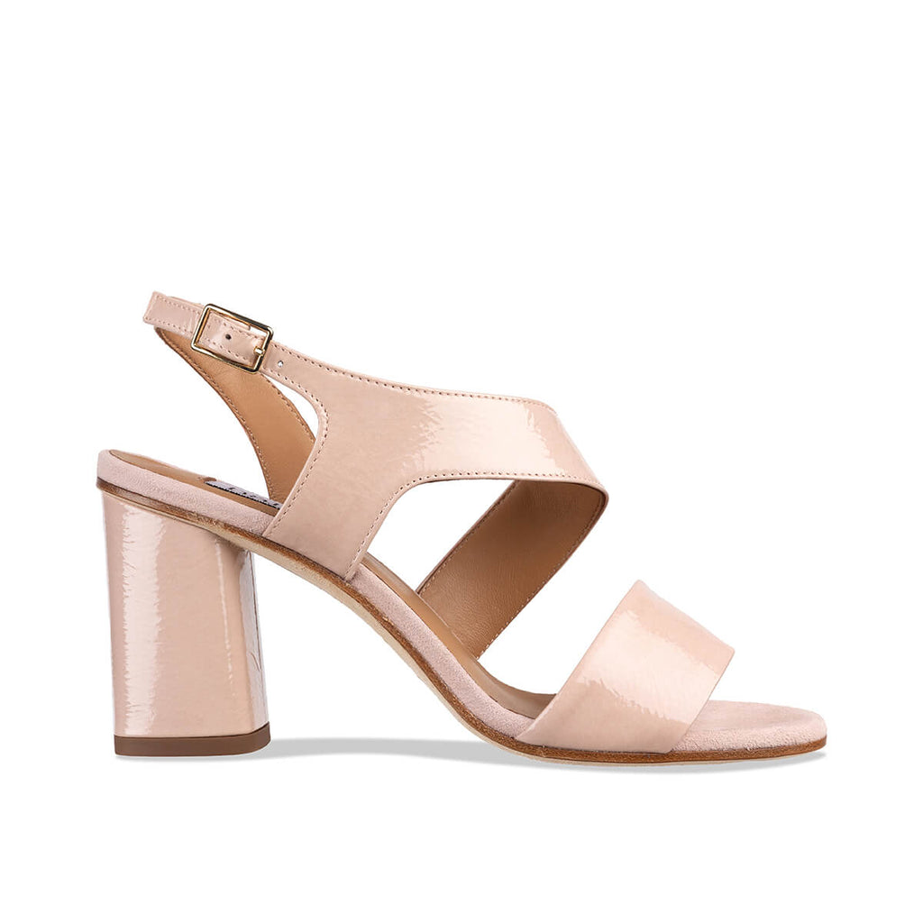 Zac Zac Posen High Heel Sandal With Halter Sling Back And Bow