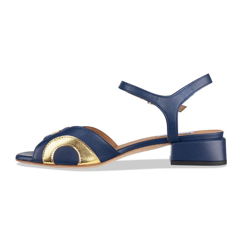 sabolo - navy gold